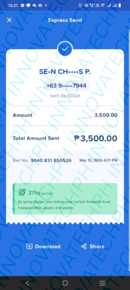 Receipt Proof