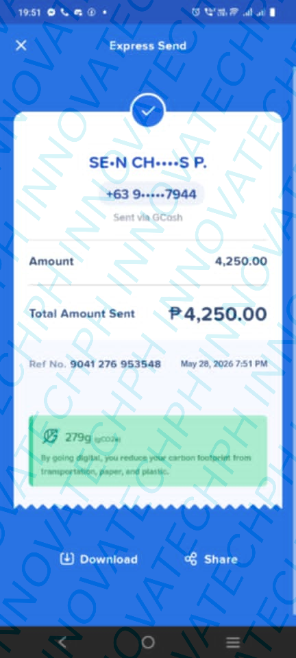 Receipt Proof