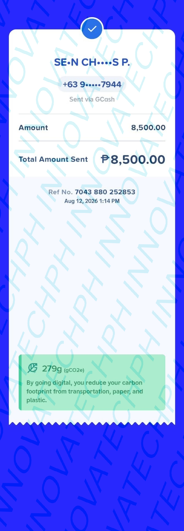 Receipt Proof