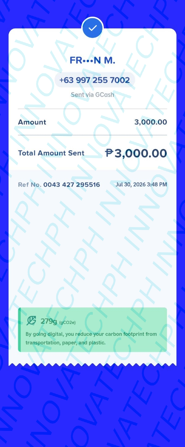 Receipt Proof