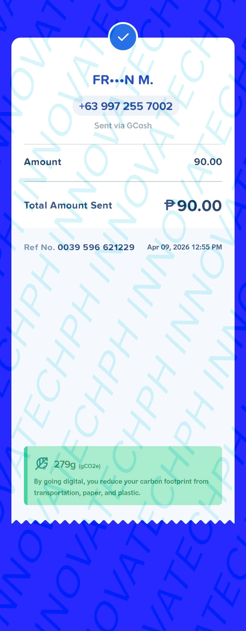 Receipt Proof